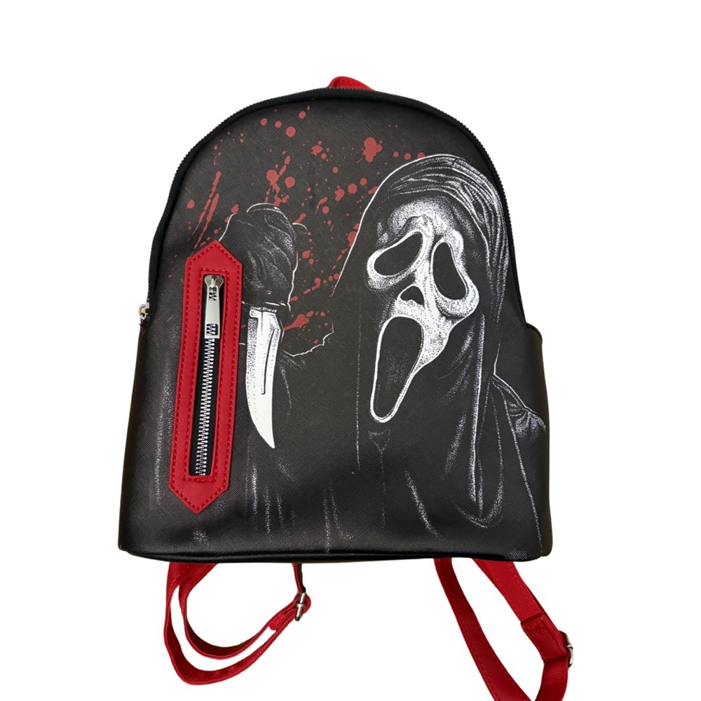 SCREAM Ghost Face 25th Anniversary Mini Backpack Bioworld Hot Topic Halloween